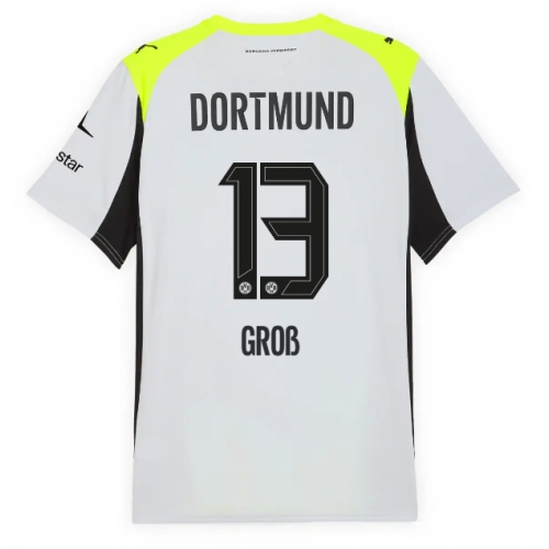Borussia Dortmund Pascal Gross #13 Tricou Fotbal Replică 2025-26 Barbati Deplasare Borussia Dortmund Pascal Gross #13 Tricou Fotbal Replică 2025-26 Barbati Deplasare